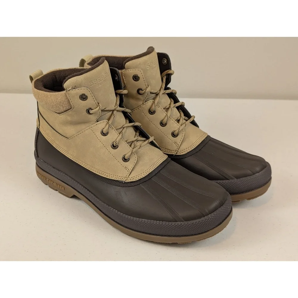 Sperry Top-Sider Men's Cold Bay Medium Beige Chukka Boots Size 12 Mens STS24485